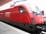 1016 021 war die zweite E-Lok die den EC nach Wien ziehen sollte.