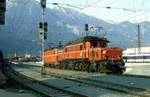  1020 008 + 1044 115  Innsbruck  12.09.92