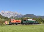 18.09.2002, 1020.44 zieht die Schneeschleuder 2080.01 ins TS-Werk Knittelfeld, hier zwischen Schladming und Haus im Ennstal