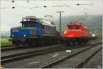 1020 018 & 1020 041 der MWB mit SDG 90533 von Salzburg Gnigl  nach Villach Sd Gvbf.
Spittal an der Drau 6.6.2009