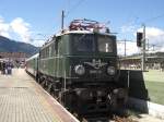 Einen wunderschnen Tag verbrachten wir am 24. August 2008
in Wrgl/Tirol beim dortigen Bahnfest. Die 1040.01 war hier
neben vielen anderen Loks hervorragend ausgestellt. Nochmals ein
groes Lob an die Verwantwortlichen dieses Festes.