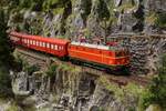 Am 10.8.1987 fuhr die 1044 123 mit dem legendären  Zug der Züge  über den Olfapass in Richtung Leienfels zu einer großen Fahrzeugausstellung.
Der Zug der Züge war im Jahre 1987 im Zuge des 150 jährigen Jubiläums der Eisenbahn in Österreich quer durch Österreich und auf einigen Grenzbahnhöfen unterwegs und in dem bunten neunteiligem Zug war eine Ausstellung über die Geschichte der Eisenbahn in Österreich.