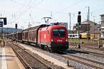 Am 26.08.2015 fuhr die 1116 041 (ex. RCHun) mit einem Autoteilezug aus Ingolstadt über Gleis 7 durch den Hauptbahnhof von Regensburg in Richtung Österreich.