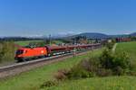 1116 160 mit einem RJ am 30.04.2017 bei Pöndorf.