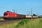 Am 11.06.2021 war ÖBB 1116 143 mit einem Güterzug nach Hamburg Unterwegs.