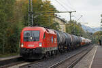 ÖBB 1116 012 in Diensten von Rail Cargo Hungaria in Bonn-Oberkassel 15.10.2024