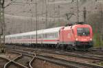 BB 1116 034-8 zieht den IC 2083 Knigsee von Hamburg nach Berchtesgarden aufgenommen in Wrzburg. 02.04.2008