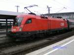 1116 108-0 der BB mit einen EuroCity nach Klagenfurt Hbf.