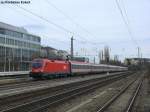 EC 112 von Klagenfurt nach Siegen bei der Durchfahrt am Heimeranplatz, 20.03.2010