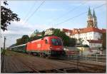 1116 160 fhrt mit dem RadExpress Donau von Wien FJB auf der Fahrt in die bayerische Dreiflssestadt durch Klosterneuburg. 20.08.11