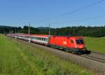 1116 266 mit einem OIC nach Wien West am 16.06.2012 bei Pndorf.