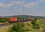 1116 060 mit dem Omfesa-Zug am 27.07.2013 bei Biatorbgy.