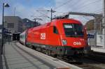 SD 14057 auf der Fahrt nach Schladming, bei der Abfahrt in Bruck/Mur, am 27.01.2015