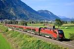 ÖBB 1116 219, Langkampfen, RJX166, 566, 23.08.2024.
