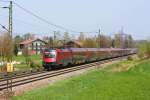 1116 221 bei Rosenheim auf dem Weg nach Innsbruck - 24/04/2013