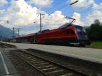 1116 236-1 schiebt am 11.6.2015 den railjet 632 in Richtung Wien Hbf.