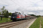 1116 231  5 Geht los  auf dem Weg nach München am 4. Mai 2020 bei Übersee am Chiemsee.
