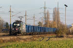 1116 182  Bundesheer  mit Kohlenzug 91005 von Hohenau nach Linz konnte am 31.12.2020 zwischen Stockerau und Hausleiten fotografisch festgehalten werden.