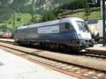 Am 22.8.2008 war im Bahnhof Brenner genau an der Staatsgrenze zwischen sterreich und Italien der Siemens-Taurus 1116 038-9 zu sehen, bevor er einen Personenzug in den Innsbrucker Hauptbahnhof fhrte.