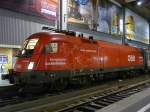 Am Abend des 16.12.2009 ist die 1116 260 Europischer Lokfhrerschein mit EC 110 aus Klagenfurt gekommen. Fotografiert in Mnchen HBF.