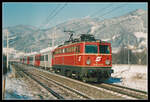 1142 674 mit E1690 bei Oberaich am 8.01.2003