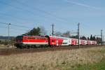 1142 696 mit REX 1616 in Blindenmarkt (30.03.2008)