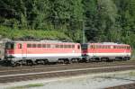 BB 1142621-0 und 1142631-9 warten in Leoben Hbf.