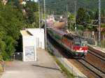 1144 279 am 1.6.2007 an der Spitze des IC 742 nach Salzburg, hier kurz vor Wien Hadersdorf 