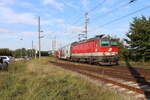 Die 1144 283 bespannte am 19.10.2020 den E2874 der von Wien Franz-Josefs-Bahnhof nach Krems an der Donau fährt hier bei der Einfahrt in den Bahnhof Hadersdorf am Kamp.