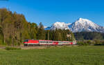 1144 280 mit dem IC 600	(Graz Hbf – Linz Hbf) bei Roßleithen 27.4.24