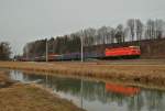 Eine Seltenheit auf der Pyrnbahn ist die 1144 40.
Am 27.02.2012 war jedoch die letzte blutorange 44er
mit dem 54685 in Wartberg an der Krems zu sehen.