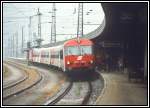 8073 219 wartet auf die Abfahrt nach Innsbruck.