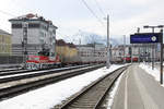 ÖBB 1163 007 mit einer Übergabe Salzburg-Liefering - Salzburg-Gnigl Vbf // Salzburg Hbf // 31. Januar 2019
