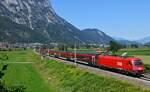 Seit Mitte April wird auf dem RJ 87 von München Hbf nach Bologna Centrale eine  Railjet-Garnitur der zweiten Generation eingesetzt.