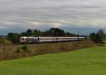 1216 020 mit EC 88 von Verona Porta Nuova nach Mnchen Hbf am 13.10.2012 unterwegs bei Rann.