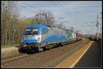 1216 920 + 193 262 mit Güterzug in Lanzendorf - Rannersdorf am 2.04.2019.