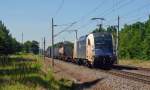 1216 951 der Wiener Lokalbahn wurde am 07.07.15 ebenfalls wegen Bauarbeiten über Burgkemnitz und Wittenberg Richtung Falkenberg(E) geleitet. Hier passiert der Zug Burgkemnitz.