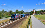 1293 903 mit einem Autozug am 28.07.2024 bei Hausbach.