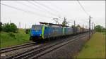 189.842 und 189.153 am 31.05.13 mit dem 48089 (Bpa - Tbv) bei Ober-Eggendorf.