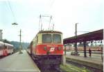 1099 nach der Einfahrt in St. Plten Hbf.