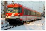 Kurz waren die Triebwagen der Reihe 4010 auf der Franz-Josefs Bahn eingesetzt.