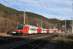 Der rote 4020.310 wurde am 31.12.17 gegen den roten 4020.314 in Payerbach getauscht,und fährt als Reg.