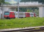Ein 4024 am 26.5.2012 abgestellt im Bahnhof Selzthal.