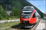 4023 005  Marktgemeinde Oberalm  fhrt am 26.06.07 als S3 von Schwarzach/St.Veit nach Freilassing und von dort als RB 5065 nach Berchdesgaden Hbf.