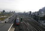 Ein 4023 als S3 bei der Ausfahrt aus Salzburg-Gnigl.