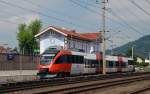 4023 003 hat am 05.07.12 Salzburg-Aigen erreicht und setzt nun seine Fahrt nach Golling-Abtenau fort.