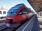 4023 008-8 als S1 4233 (Friesach - Lienz) am 11.2.2016 in Villach Hbf.