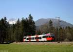 Nr.3) Freilassing - Berchtesgaden: BB- Talent  in Richtung Freilassing.