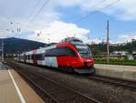 4024 104-4 ereicht am Weg nach Lienz als S1,4241 den Bhf. Treibach/Althofen; 170825