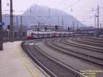 Doppel-Traktion ET 4024 als Regionalzug nach Rosenheim
Kufstein 15.02.08